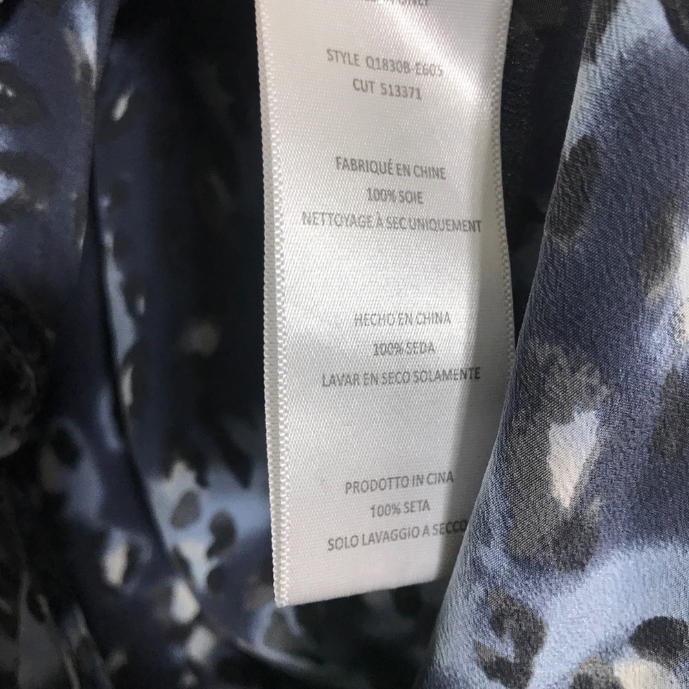 Equipment - Leopard Print Button Down Blouse - image 6